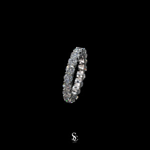 Vvs1 Full Iced Eternity Ring