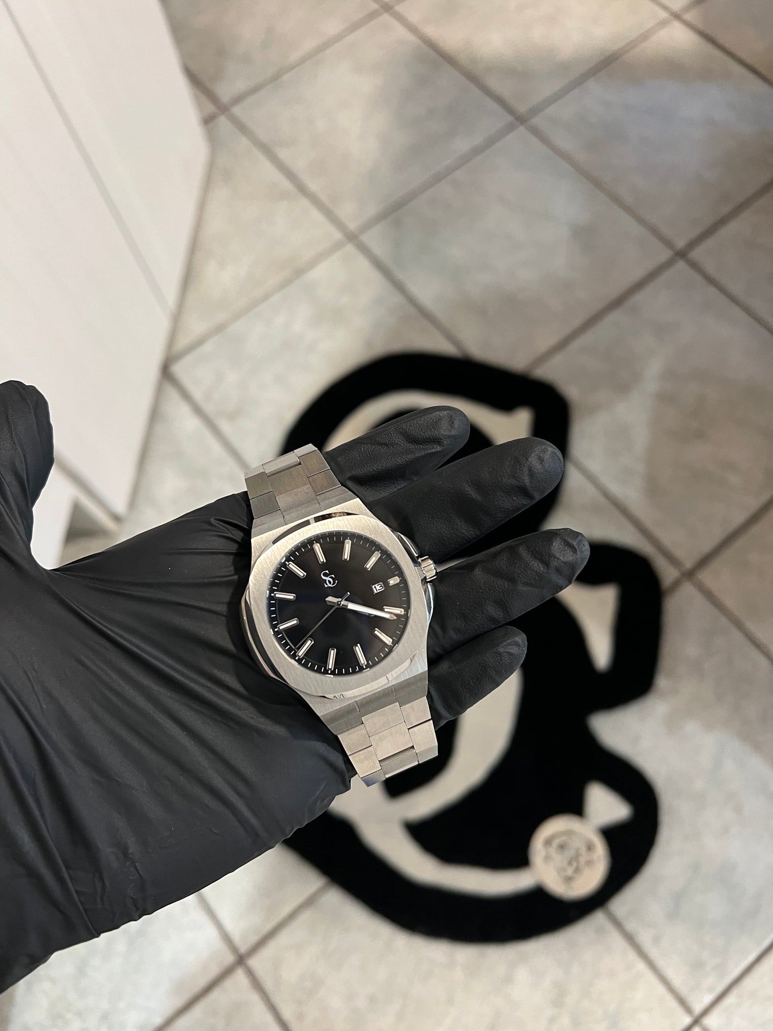 Essec Watch Black Dial