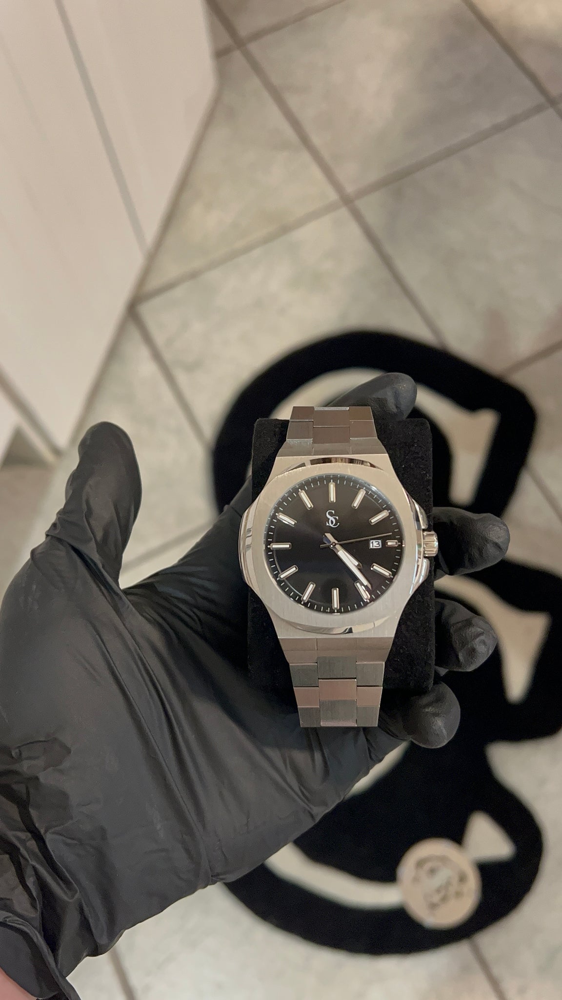 Essec Watch Black Dial