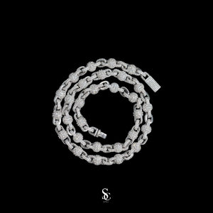 Vvs1 8mm Iced Balls Chain